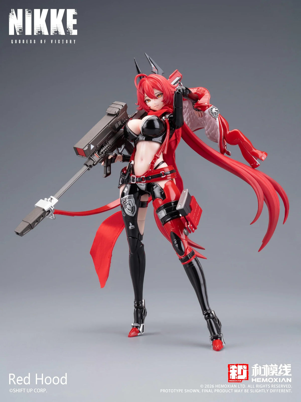 (Pre-Order) Nikke: Goddess Of Victory Red Hood 1/12 Plastic Kit 1/12 Scale Model Kit