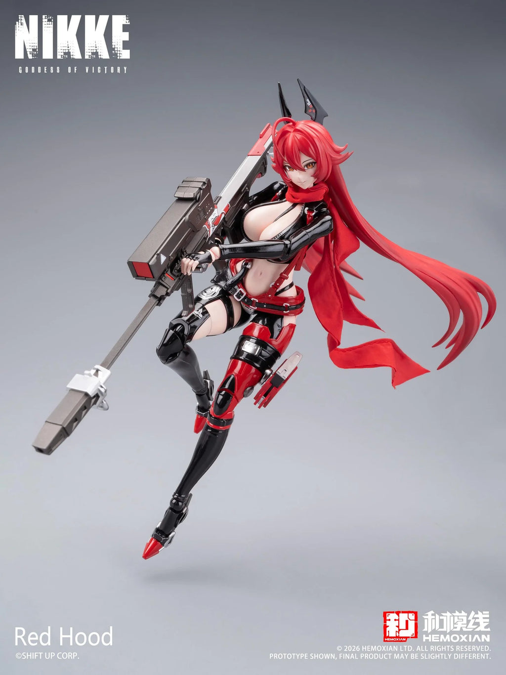 (Pre-Order) Nikke: Goddess Of Victory Red Hood 1/12 Plastic Kit 1/12 Scale Model Kit