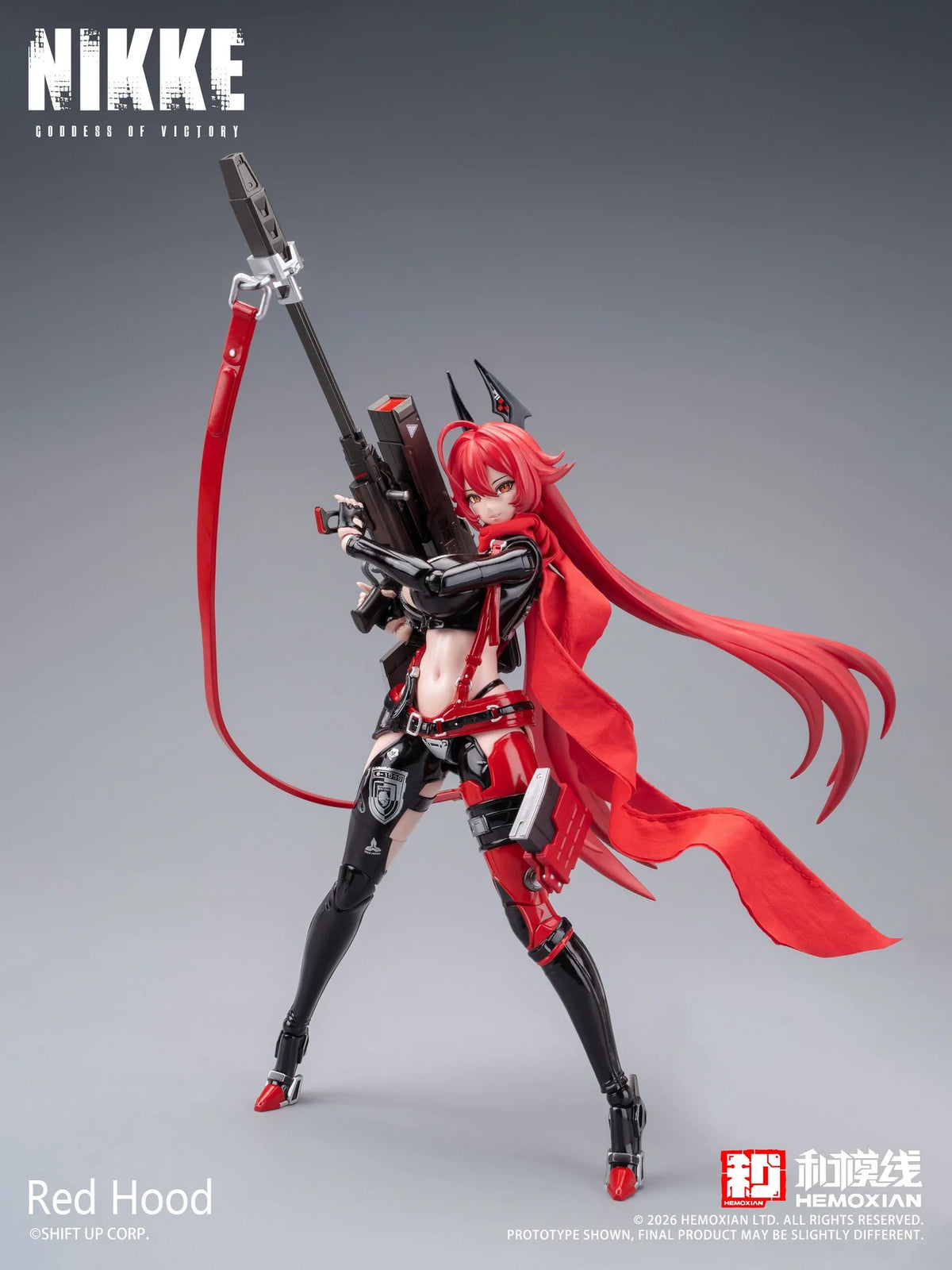 (Pre-Order) Nikke: Goddess Of Victory Red Hood 1/12 Plastic Kit 1/12 Scale Model Kit