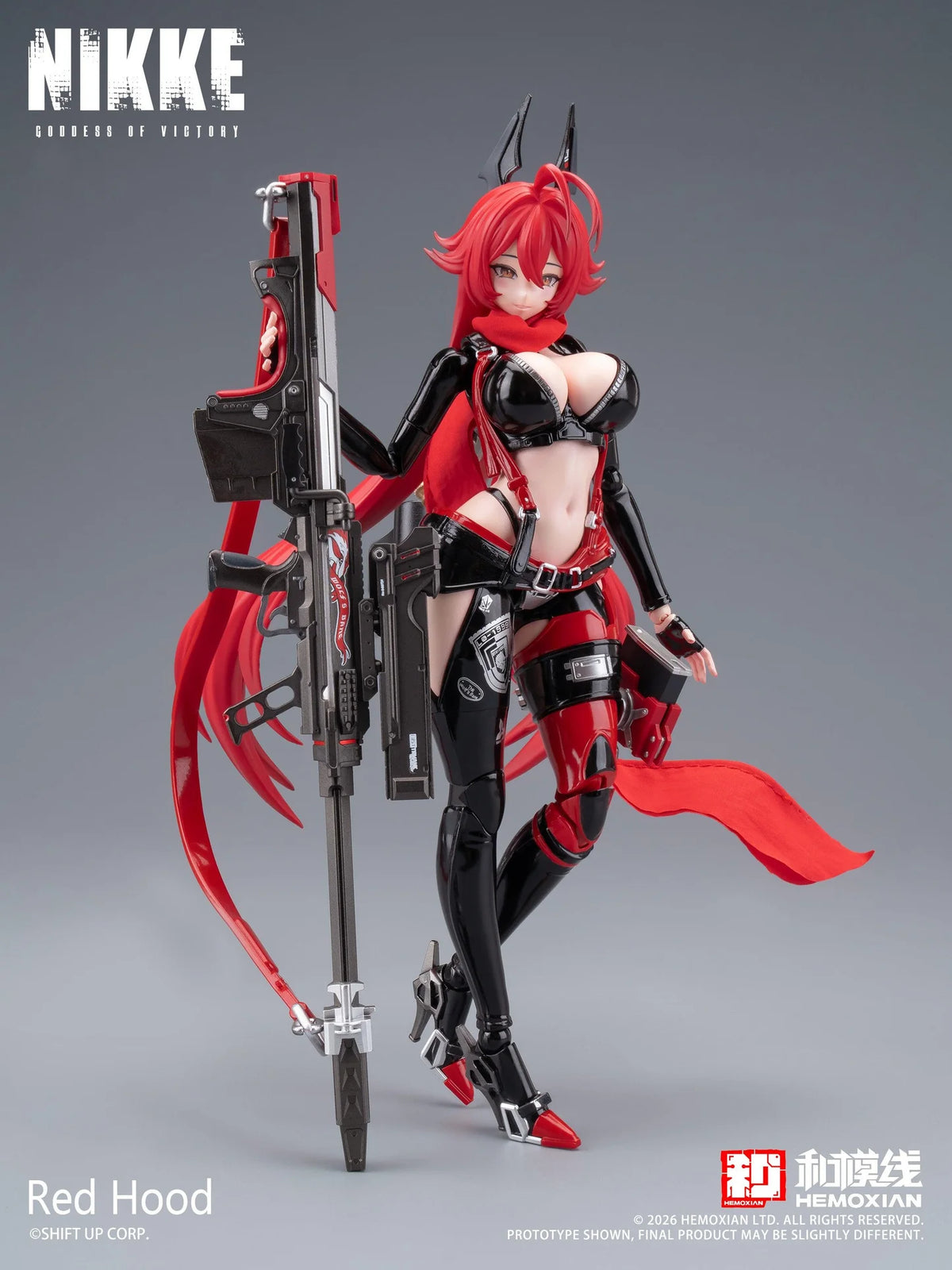 (Pre-Order) Nikke: Goddess Of Victory Red Hood 1/12 Plastic Kit 1/12 Scale Model Kit