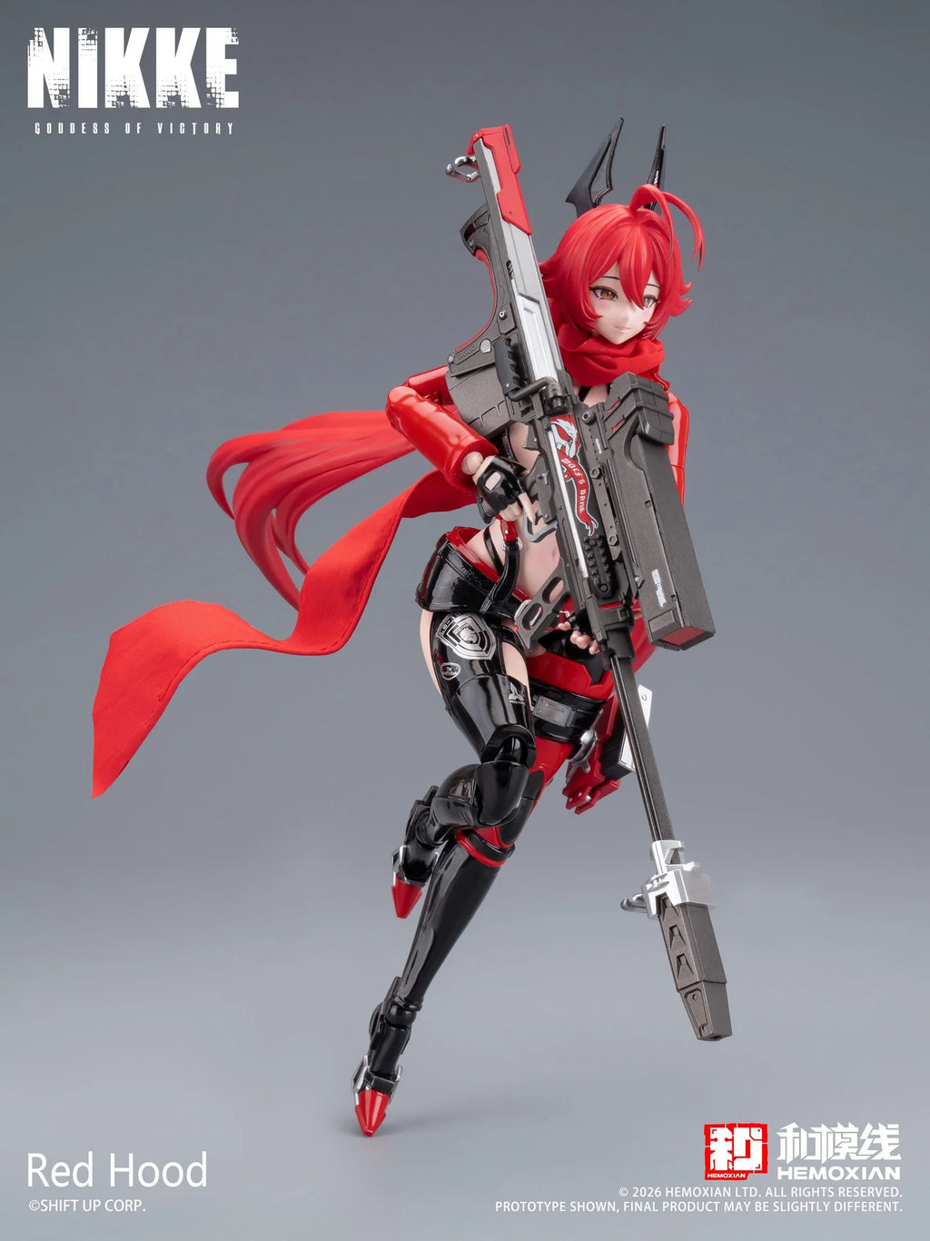(Pre-Order) Nikke: Goddess Of Victory Red Hood 1/12 Plastic Kit 1/12 Scale Model Kit
