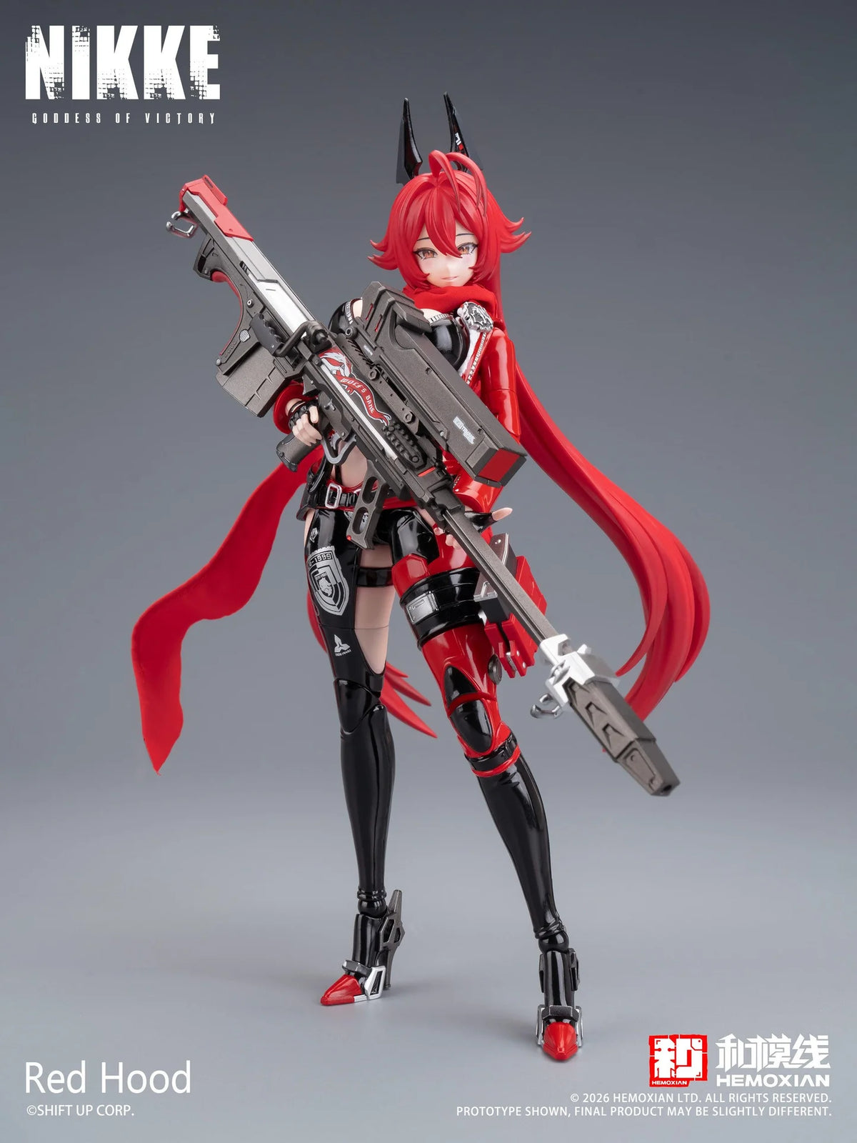 (Pre-Order) Nikke: Goddess Of Victory Red Hood 1/12 Plastic Kit 1/12 Scale Model Kit