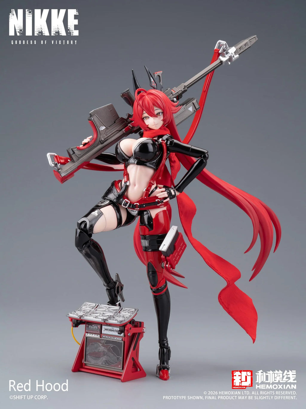 (Pre-Order) Nikke: Goddess Of Victory Red Hood 1/12 Plastic Kit 1/12 Scale Model Kit