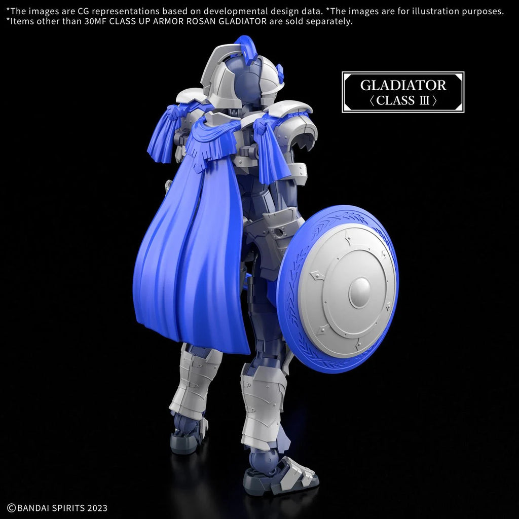 30 Minutes Fantasy Class Up Armor Rosan Gladiator Model Kit