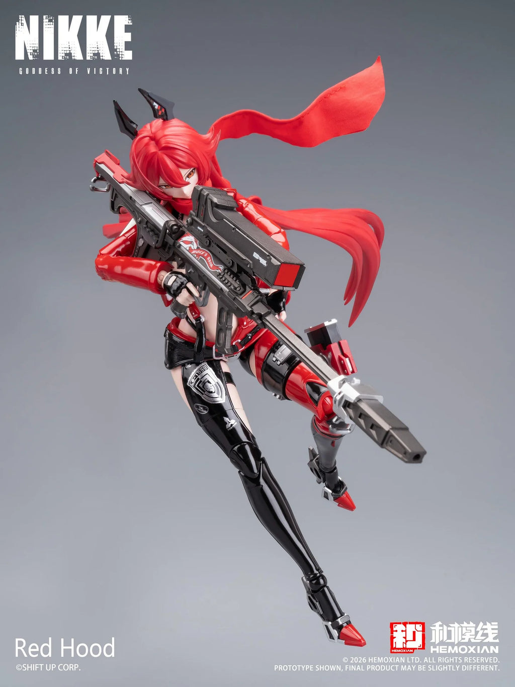 (Pre-Order) Nikke: Goddess Of Victory Red Hood 1/12 Plastic Kit 1/12 Scale Model Kit