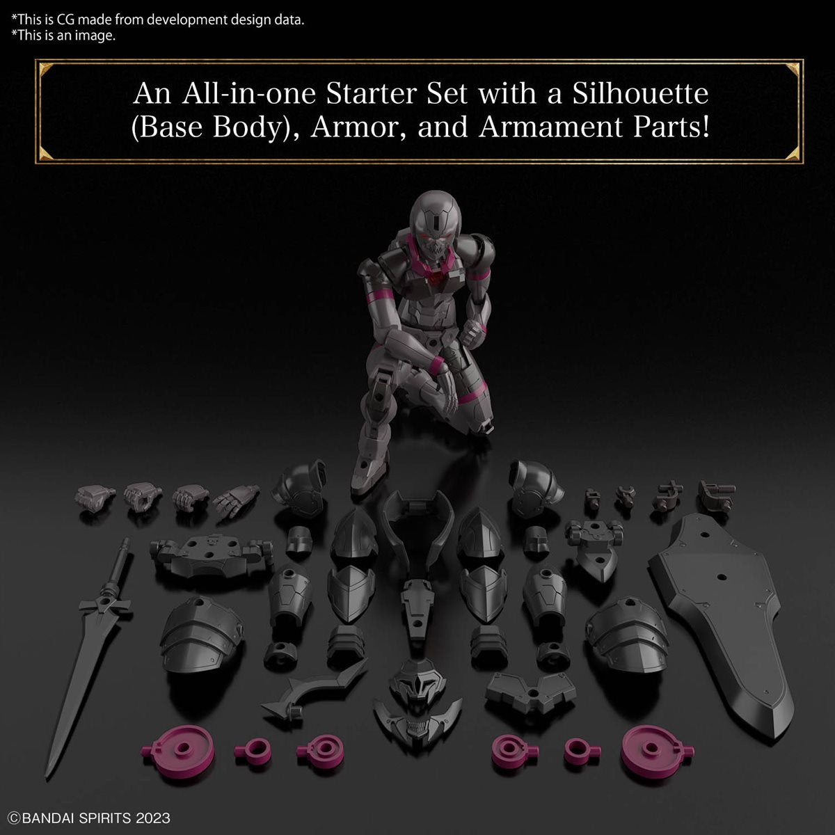 30 Minutes Fantasy Rosan Knight Model Kit