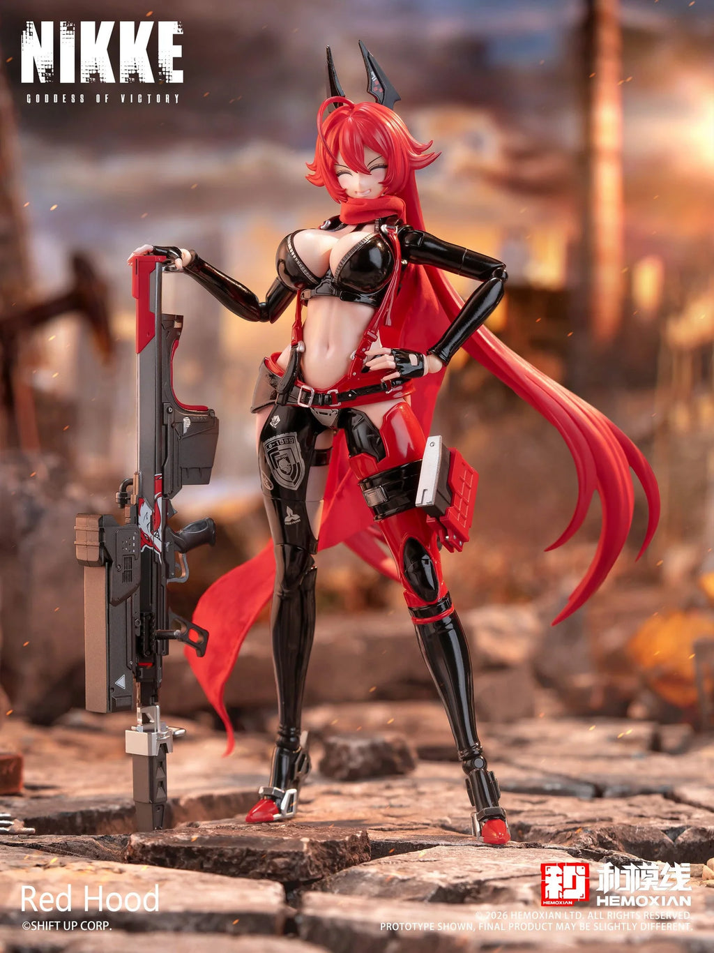 (Pre-Order) Nikke: Goddess Of Victory Red Hood 1/12 Plastic Kit 1/12 Scale Model Kit