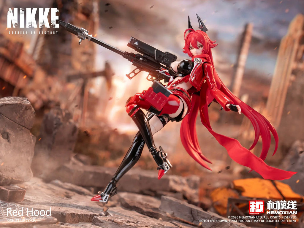 (Pre-Order) Nikke: Goddess Of Victory Red Hood 1/12 Plastic Kit 1/12 Scale Model Kit