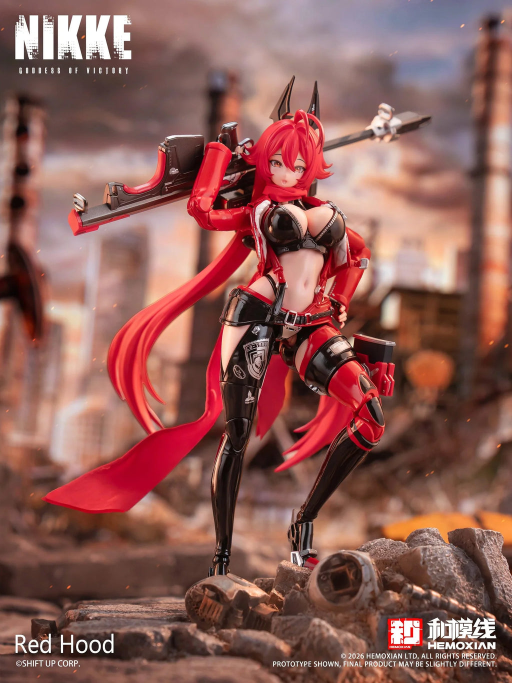 (Pre-Order) Nikke: Goddess Of Victory Red Hood 1/12 Plastic Kit 1/12 Scale Model Kit