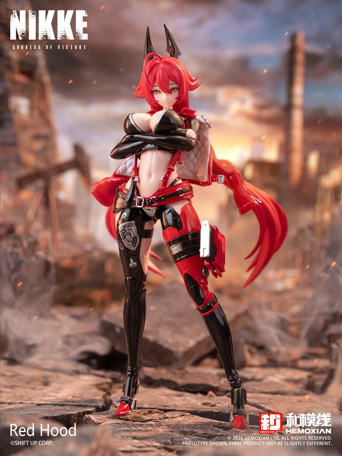 (Pre-Order) Nikke: Goddess Of Victory Red Hood 1/12 Plastic Kit 1/12 Scale Model Kit