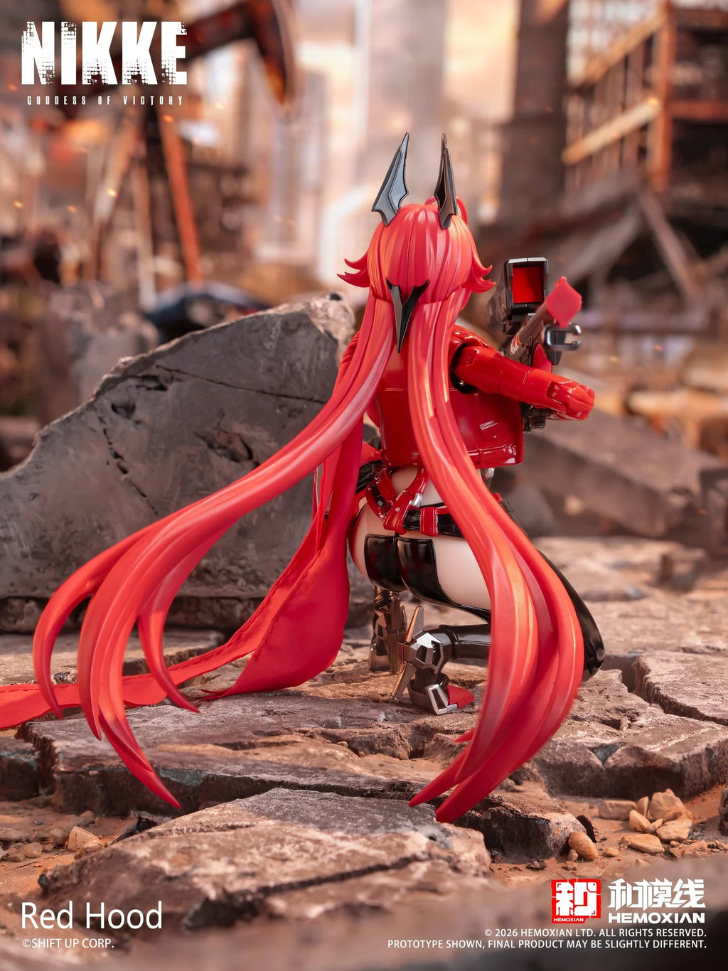 (Pre-Order) Nikke: Goddess Of Victory Red Hood 1/12 Plastic Kit 1/12 Scale Model Kit
