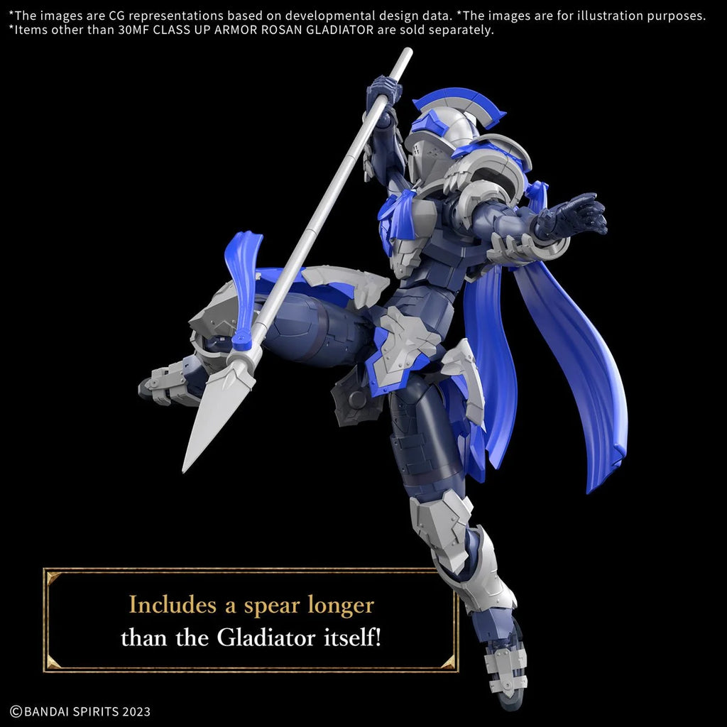 30 Minutes Fantasy Class Up Armor Rosan Gladiator Model Kit