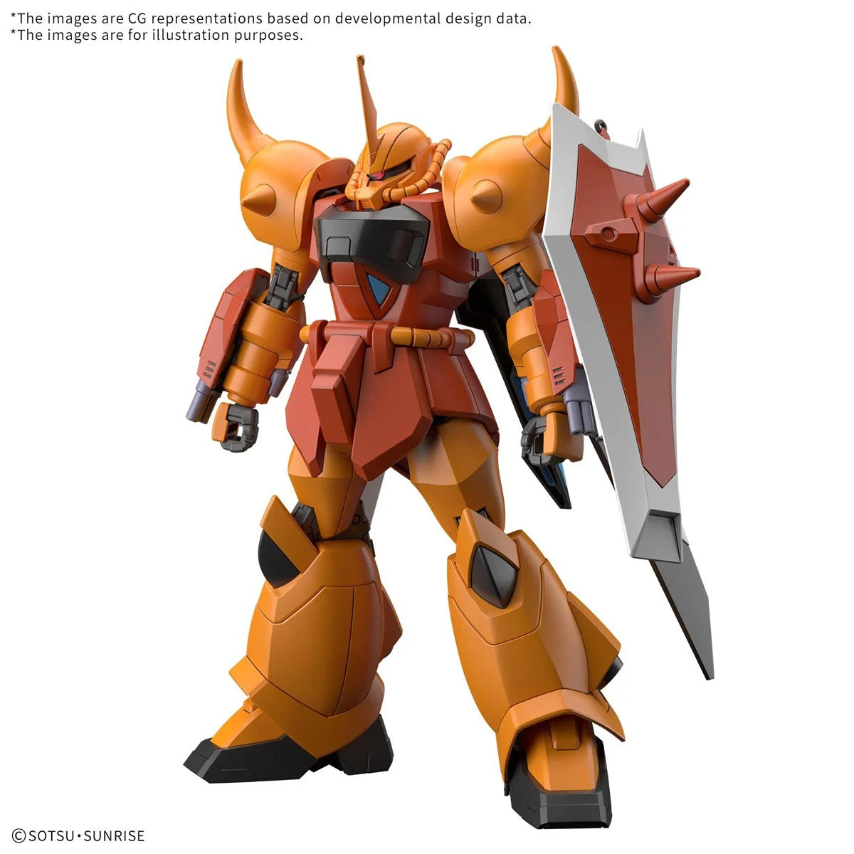 Mobile Suit Gundam Gouf Ignited (Heine Westenfluss Custom) High Grade 1/144 scale Model Kit